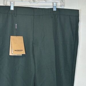 Burberry Dark Green Men's‎ Dress Pants
